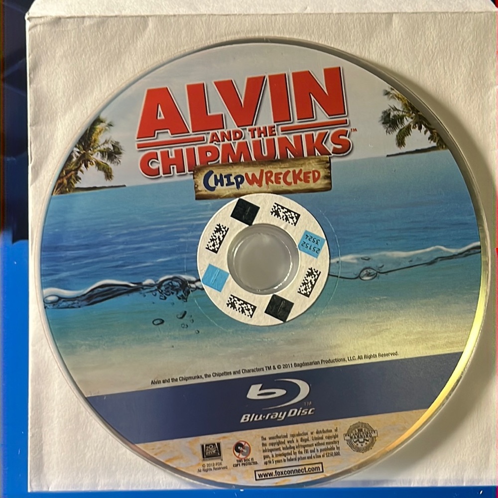 Alvin And The Chipmunks Chipwrecked Blu-ray